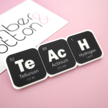 TEACH Periodic Table Science Week Teacher Brooch