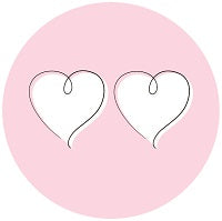 Acrylic statement stud earrings
