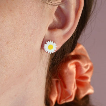 Daisy Acrylic Stud Earrings