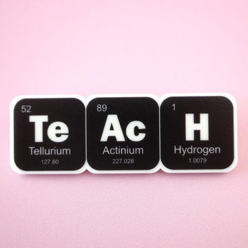 TEACH Periodic Table Science Week Teacher Brooch